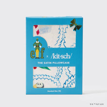 Load image into Gallery viewer, Elf x Kitsch Satin Pillowcase Standard - North Pole

