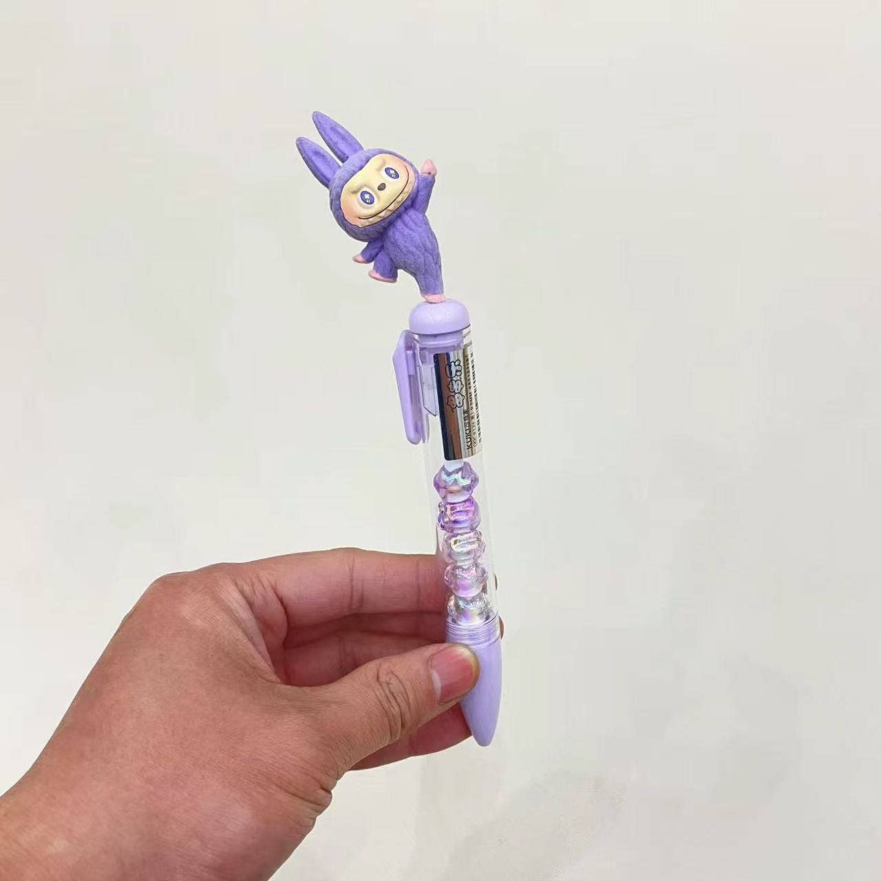 Yoga Labubu deco gel pen creative cute labubu pen gift
