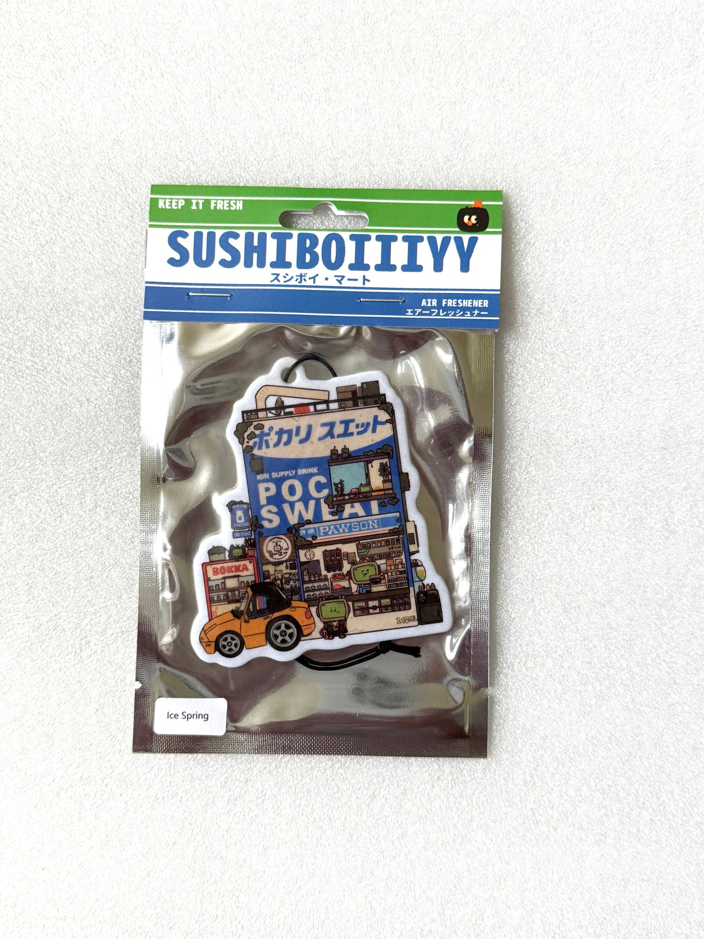 Pocari Pawson Car Air Freshener (Ice Spring)