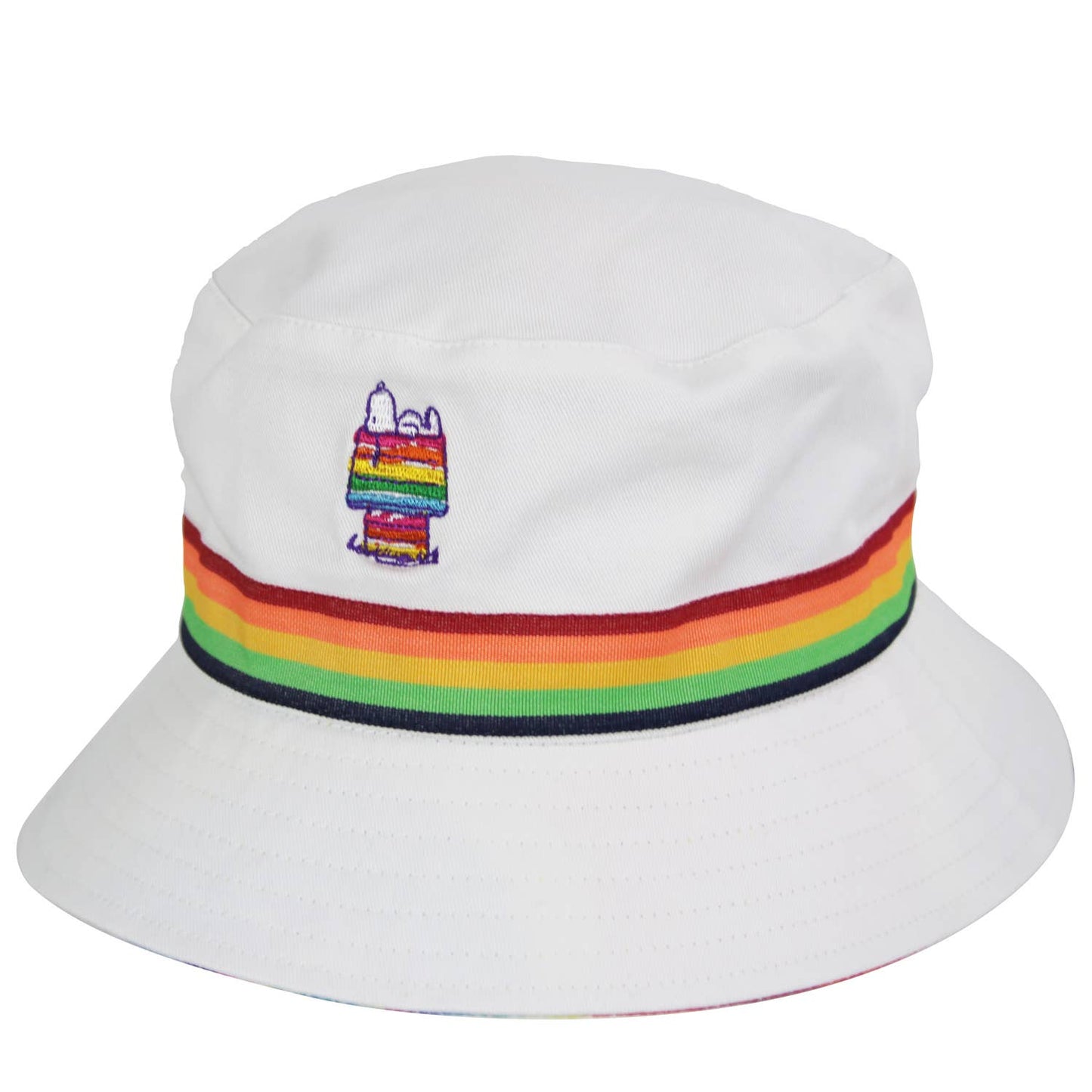 Rainbow House Cotton Bucket Hat