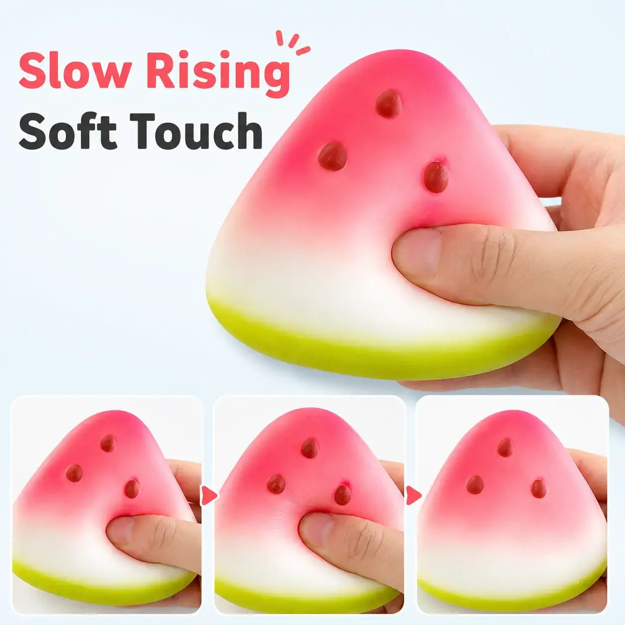 Slow Rising Watermelon Squishy Stress Toy