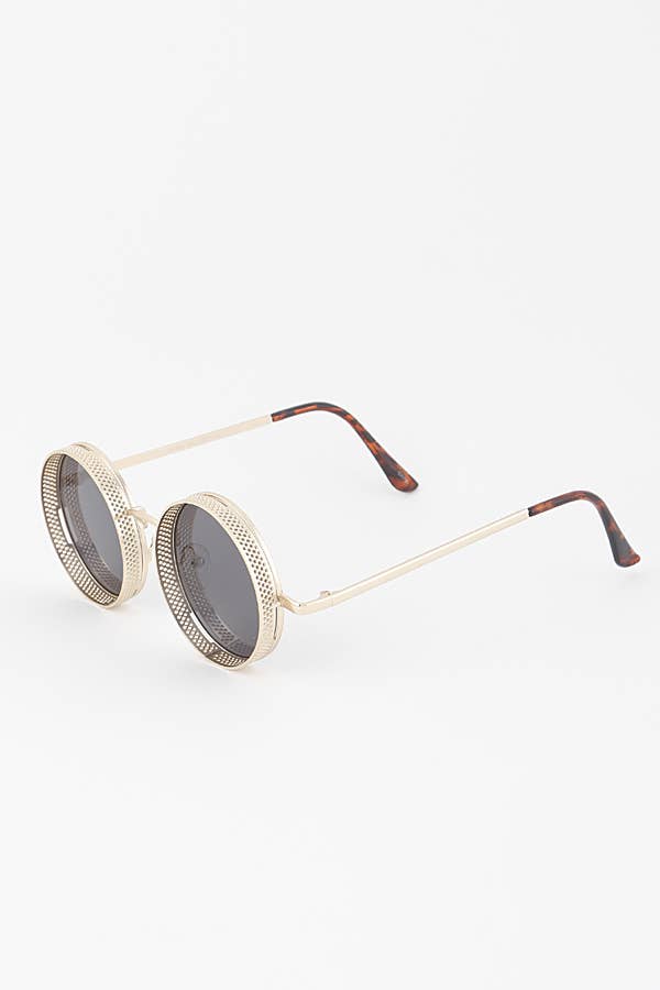 Tin Rim Round Sunglasses