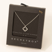 Load image into Gallery viewer, Secret Box Clover Pendant Necklace
