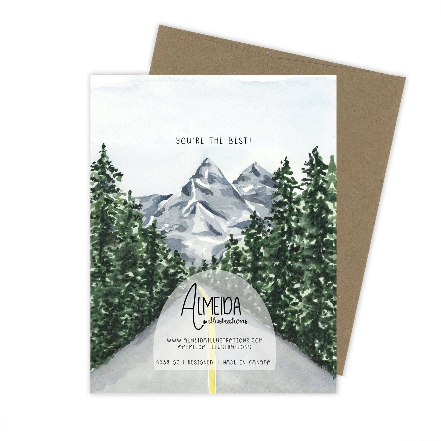Father's Day Paving the Way Card | PNW Card