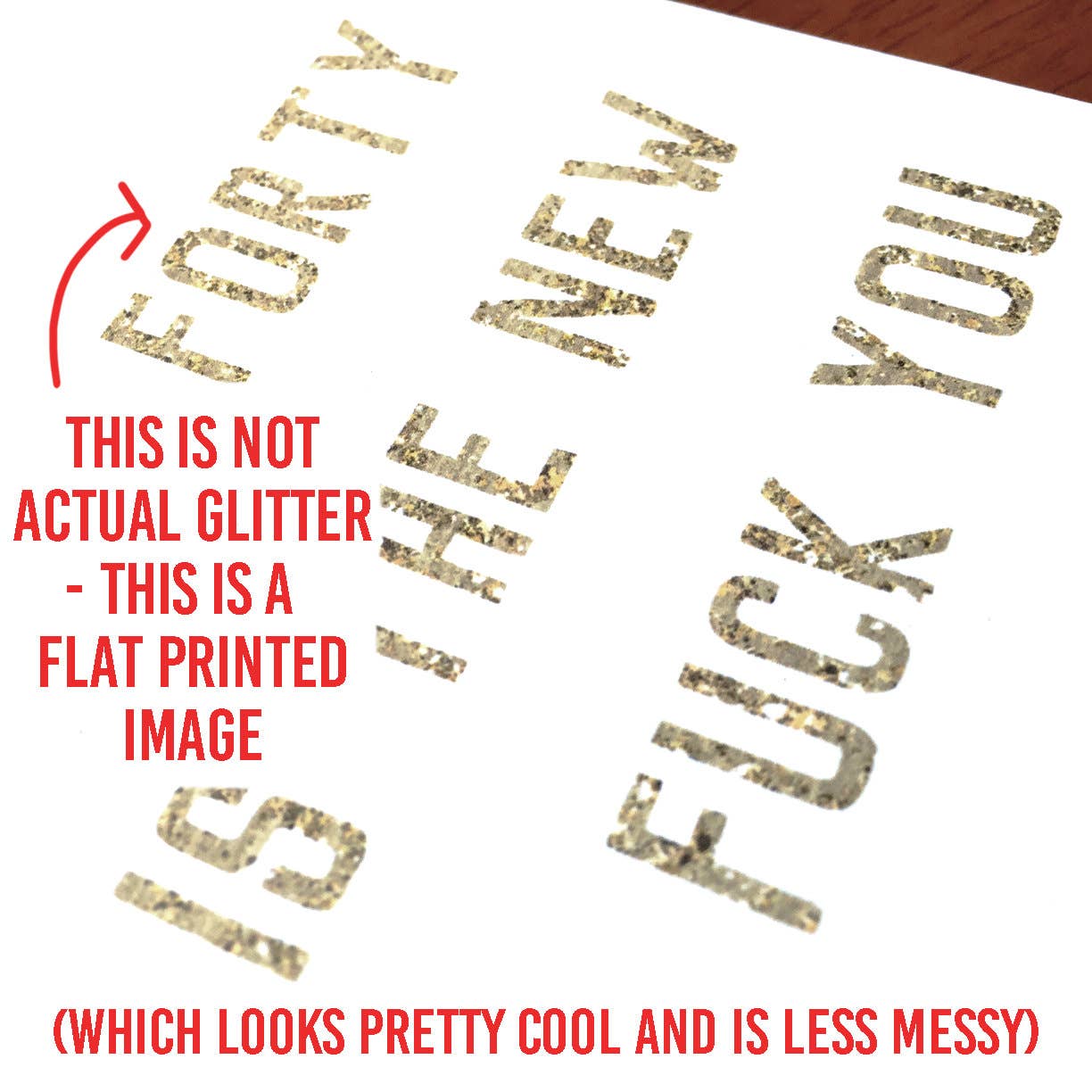 Forty is the New Fuck You; Funny 40th Birthday Card; Sarcastic Snarky Birthday Card; Fortieth Birthday; Edgy Humor; Edgy Card; Turning 40