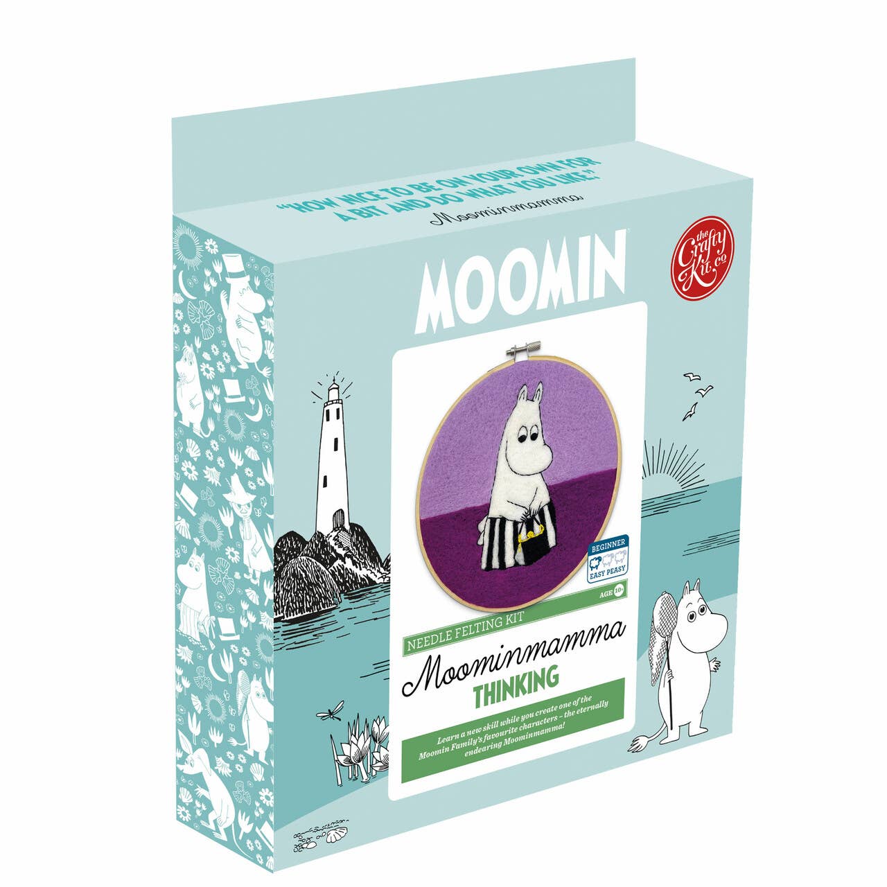 Moominmamma Thinking Needle Felt Craft Kit