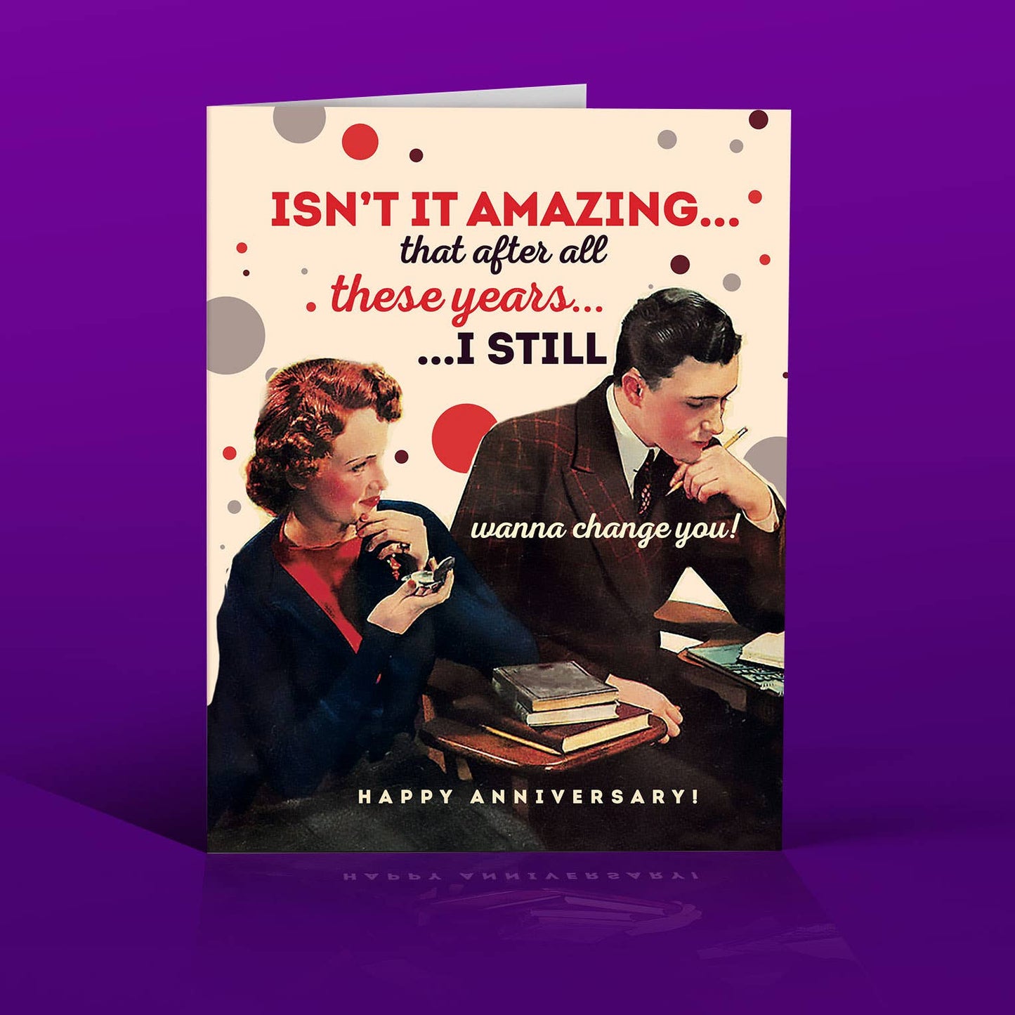 CHANGE YOU love card