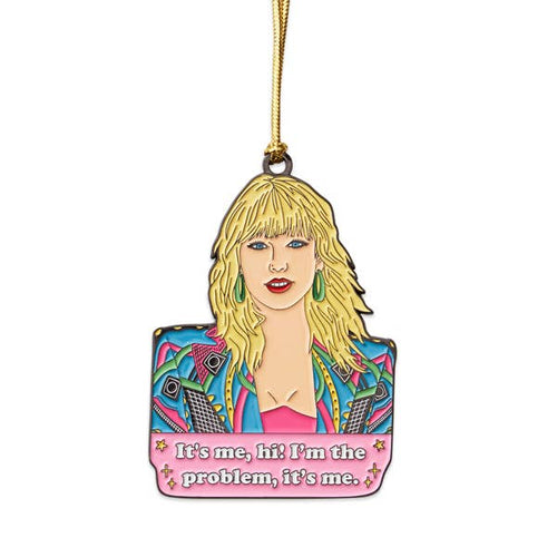 Taylor It's Me, Hi! Enamel Ornament - Front & Company: Gift Store