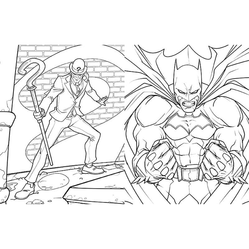 Batman Mini Coloring Set