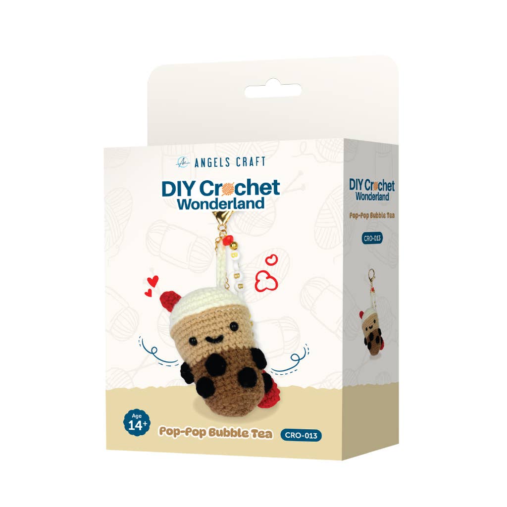 DIY Crochet Wonderland Keychain Kits - Beginner Friendly