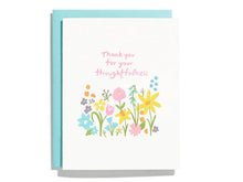 Load image into Gallery viewer, Thoughtfulness - Letterpress Greeting Card
