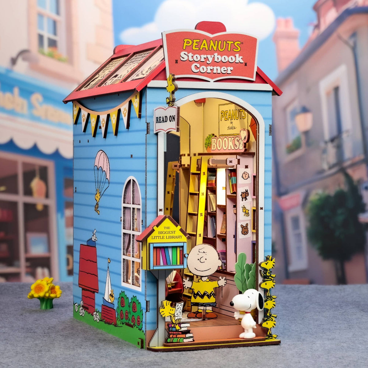 Peanuts Storybook Corner - DIY Book Nook Kit