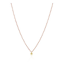 Load image into Gallery viewer, Elsa Mini Heart Necklace Red
