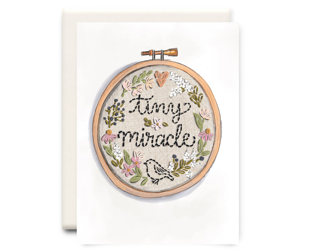 Tiny Miracle | Baby Card