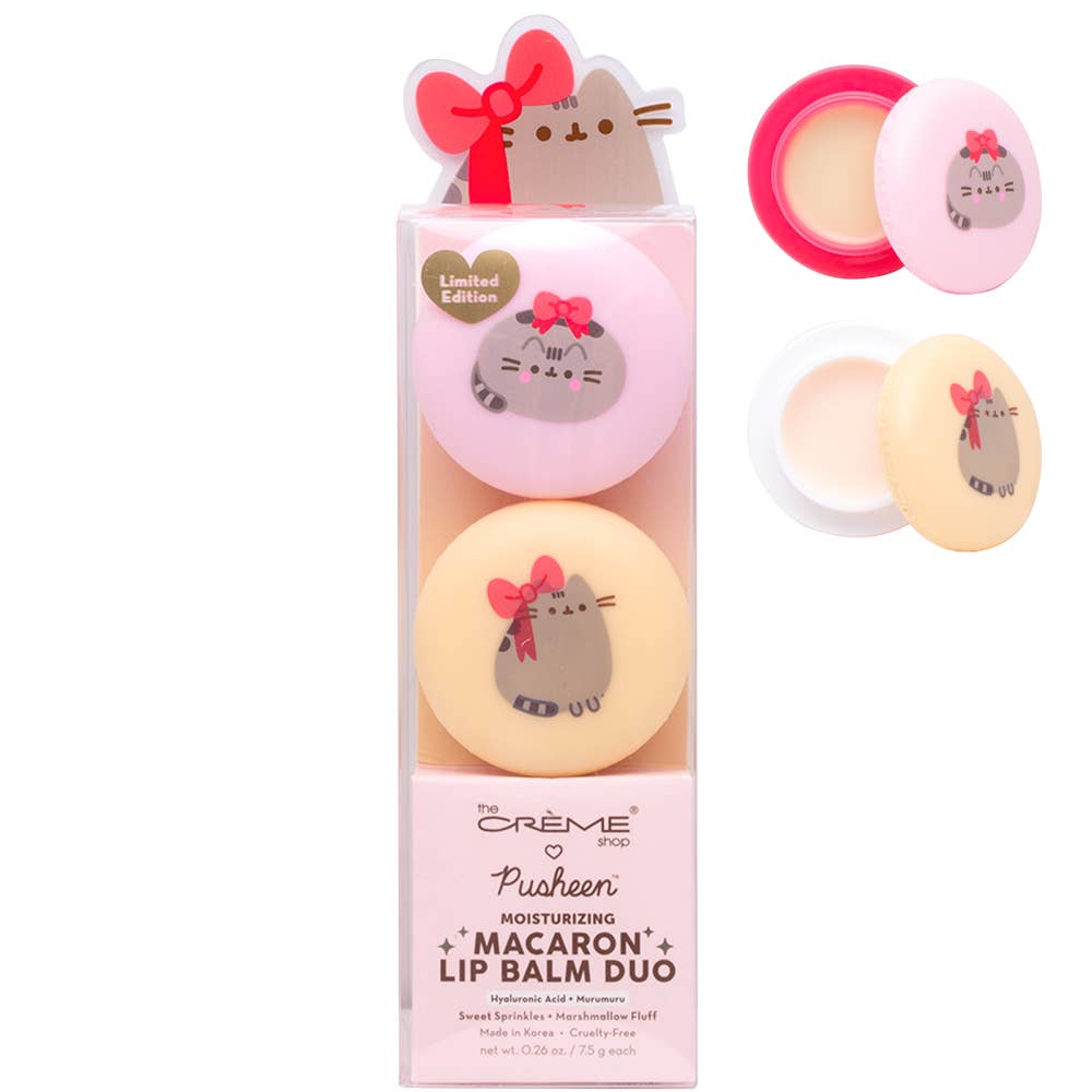 THE CREME SHOP PUSHEEN MOISTURIZING MACARON LIP , PULI 4674
