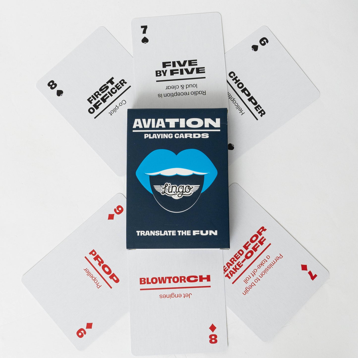 Aviation Lingo Playing Cards
