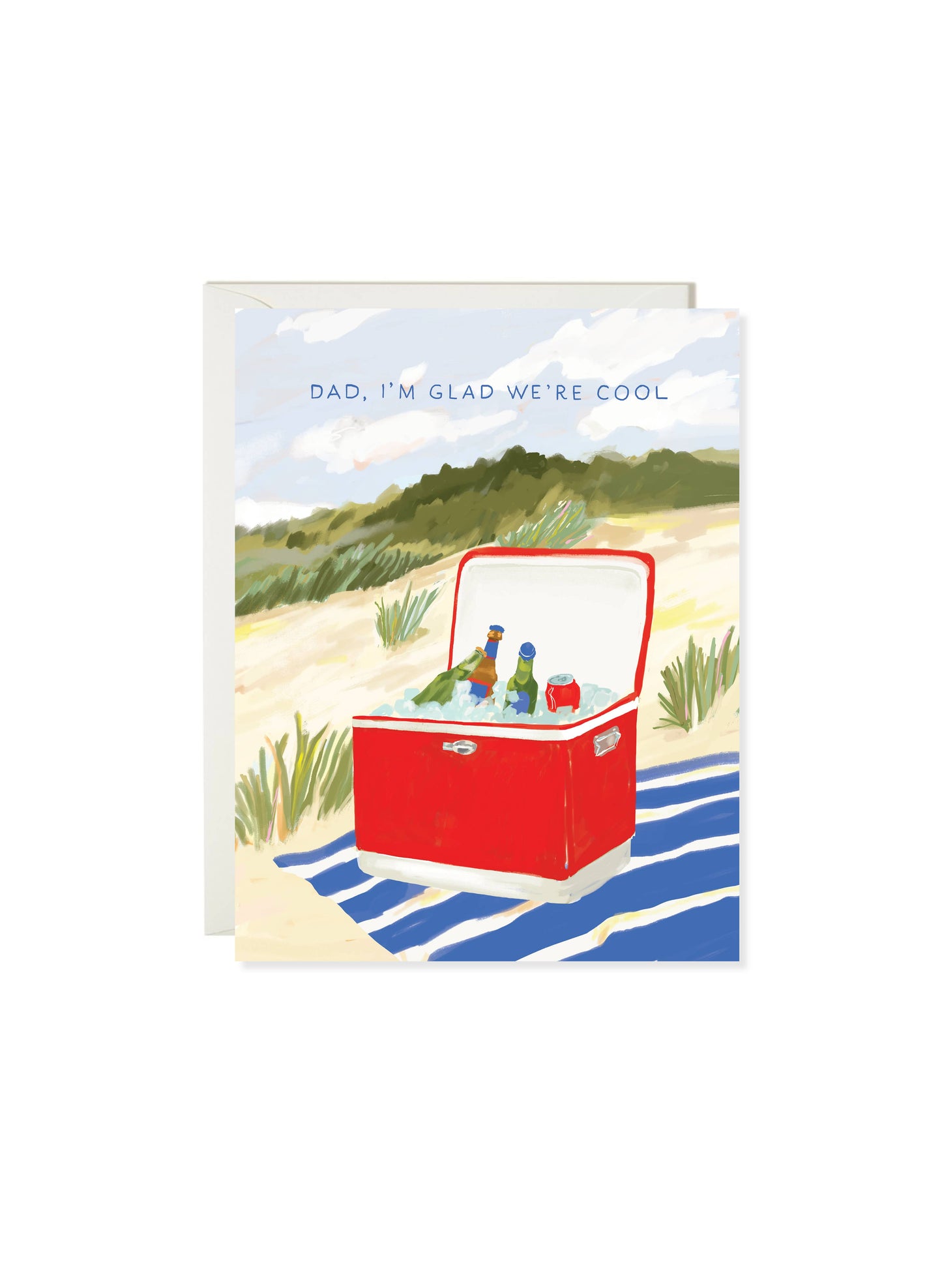 Cooler Dad - Outdoor Pun Father's Day Card