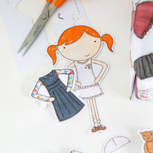 Load image into Gallery viewer, Clara Paper Doll Wrapping Paper
