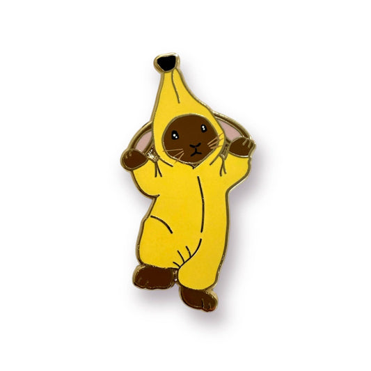 Banana Bunny Enamel Pin