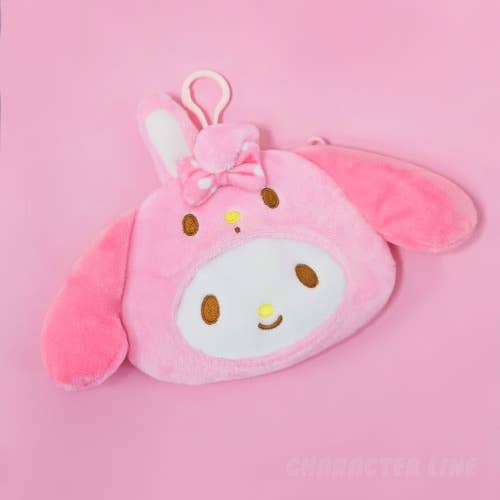 Sanrio Friends Costume Pouch Coin Purse Key Ring, Bag Charm