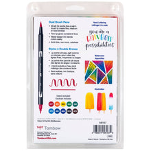 Load image into Gallery viewer, Dual Brush Pen Art Markers: Primary - 10-Pack
