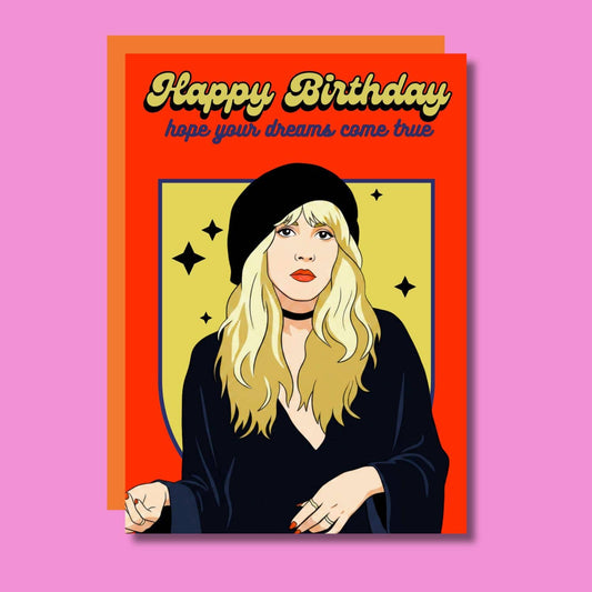 Happy Birthday Hope Your Dreams Come True Stevie Card