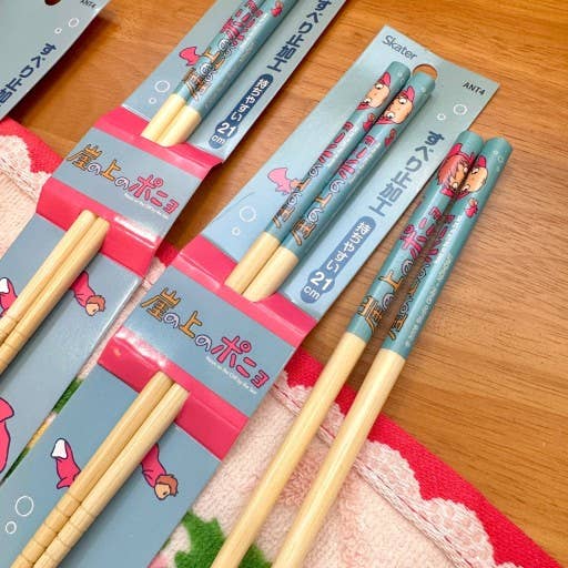 Studio Ghibli- Tototo, Ponyo  Wooden Chopsticks (21 cm)