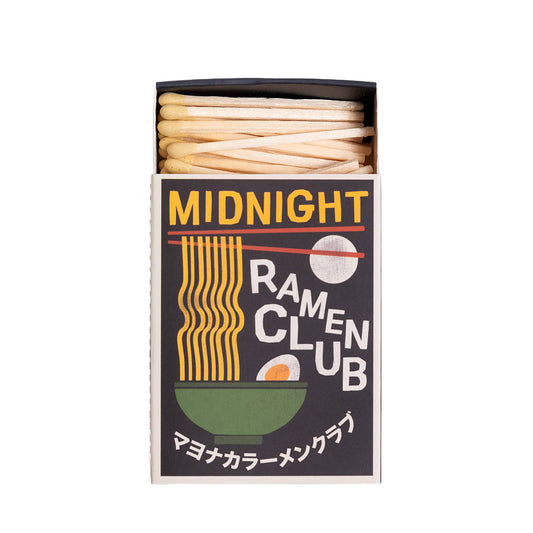 "Midnight Ramen Club" - Boxed Set, 2", 40 Safety Matches