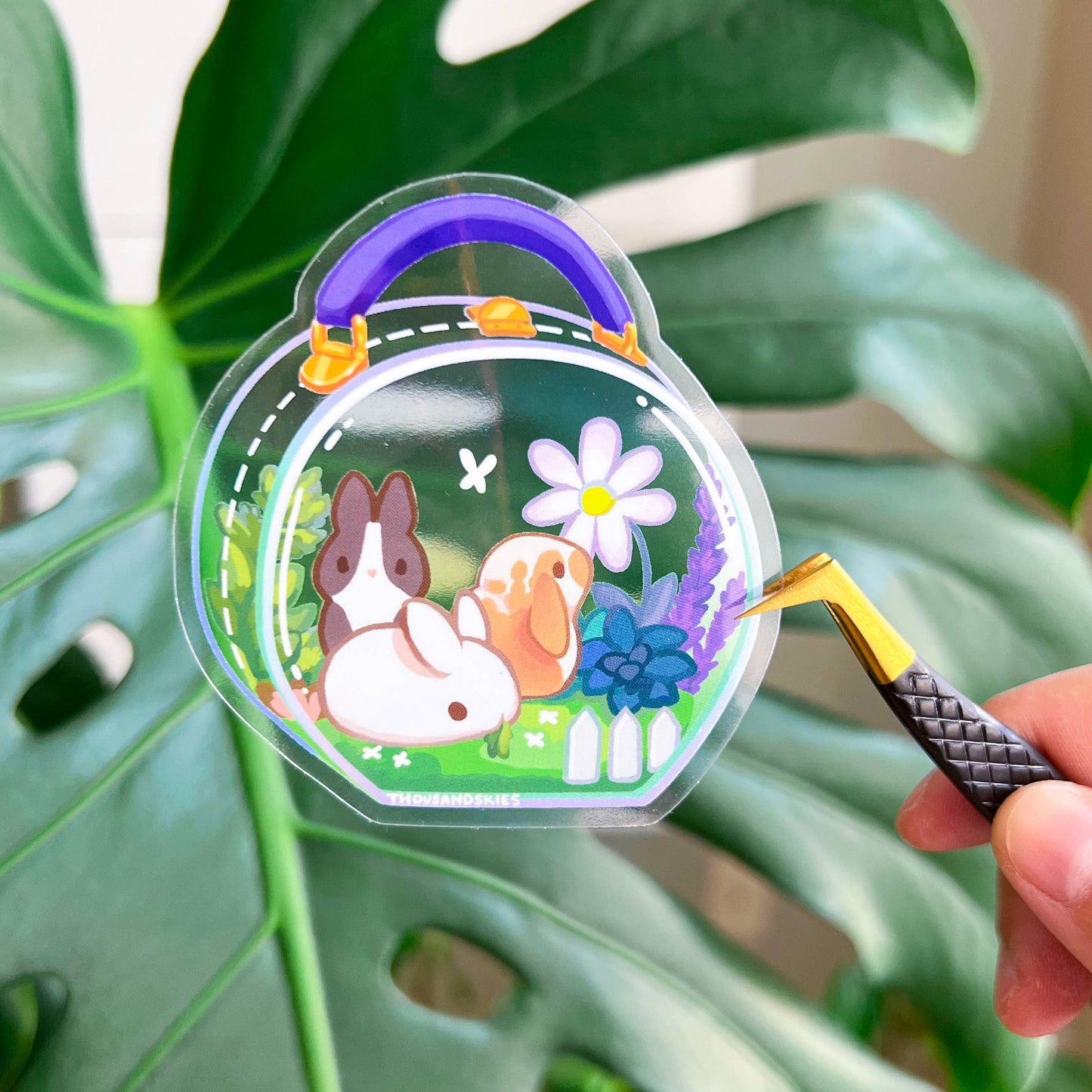 Vinyl Sticker (Transparent) First Meadow Kit