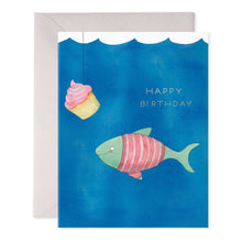 Load image into Gallery viewer, Cupcake Bait Birthday Greeting Card
