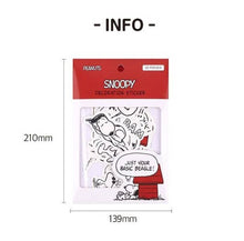 Load image into Gallery viewer, Peanuts Snoopy Deco Variety Stickers 12PCS Packs
