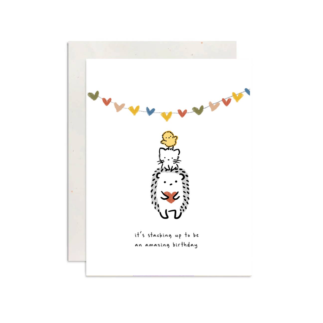 Stacking Up Birthday Card