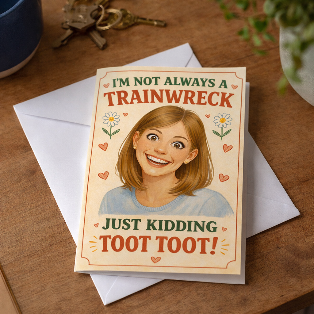 I'm Not Always a Trainwreck Card