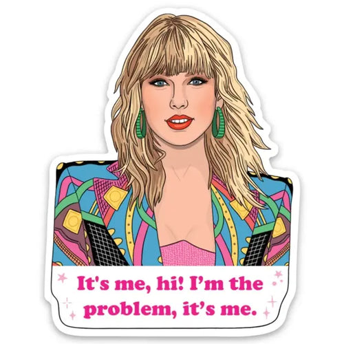 Taylor It's Me...Hi! Die Cut Sticker - Front & Company: Gift Store