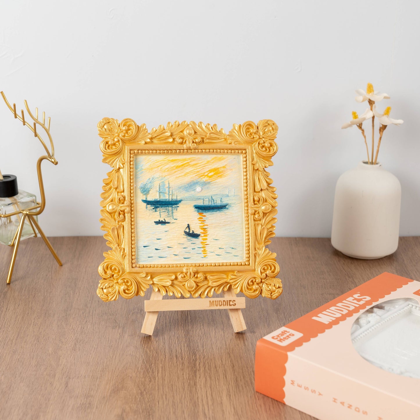 Muddies™ 3D Wall Frame Painting Kit — Sunrise