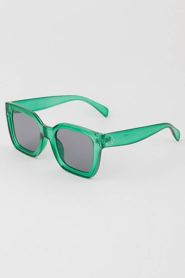 Minimal Cateye Square Sunglasses