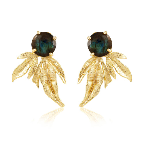 Shannon Labradorite Earrings - Front & Company: Gift Store