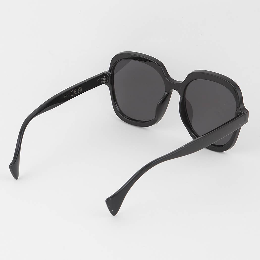 Oversized Gradient Frame Sunglasses