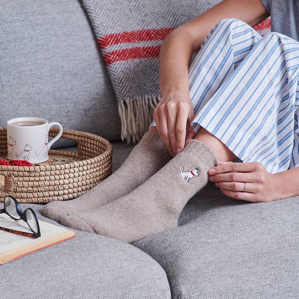 Dog Walking Socks - Westie