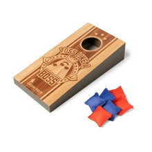 Load image into Gallery viewer, Modern Monkey Bagging Rights Wooden Tabletop Cornhole
