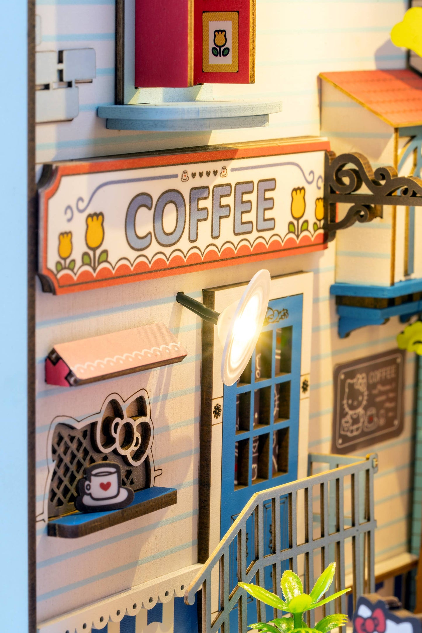 Hello Kitty® Town Square - DIY Book Nook Kit