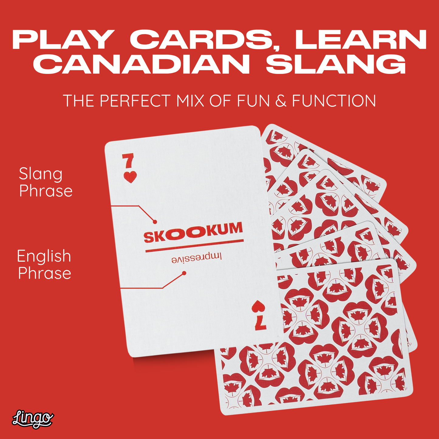 Canadian Lingo Playing Cards