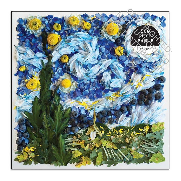 Starry Night Petals 500 Piece Puzzle