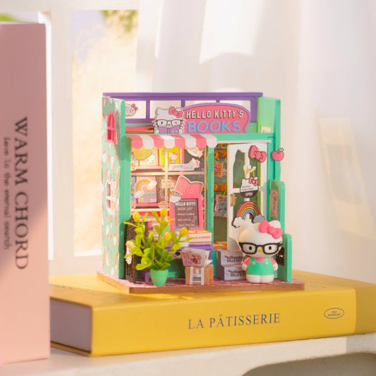 Hello Kitty® Bookstore Kit - DIY Miniature House Kit