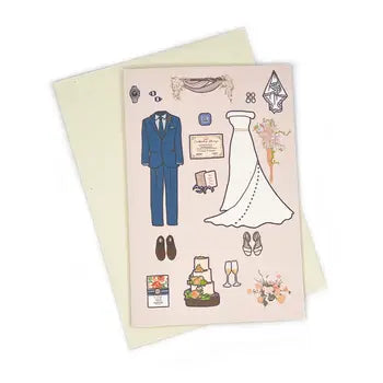 American Wedding Card