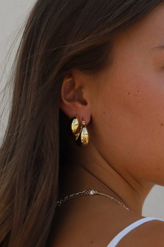 COCO CHUNKY HOOP EARRINGS - Front & Company: Gift Store