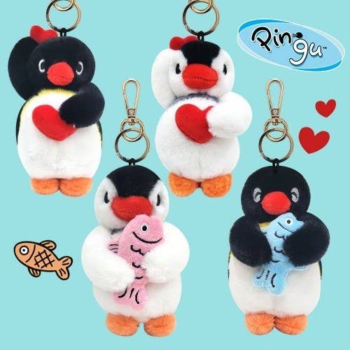 Pingu & Pinga Theme Plush Bag Charm