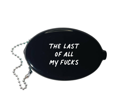 #1458: Last Fucks Coin Pouch - Front & Company: Gift Store