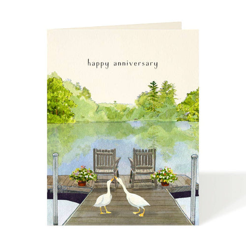 Just Ducky - Anniversary Card - Front & Company: Gift Store