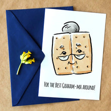 Load image into Gallery viewer, &quot;Best Grahm-ma Around&quot; - Sweet Mother&#39;s Day Grandmother Card

